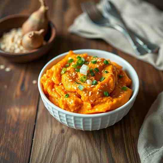 Kiribati Mashed Sweet Potatoes - Easy Vegan Recipe